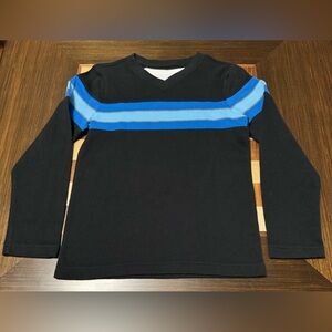 Urban Pipeline boys blue striped pullover sweater size medium.